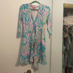 Lilly Pulitzer dress romper dress.